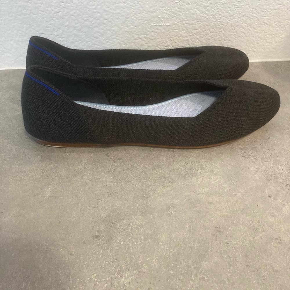 NWOT Rothy’s Flat Vegan Leather Sole - Picture 6 of 8